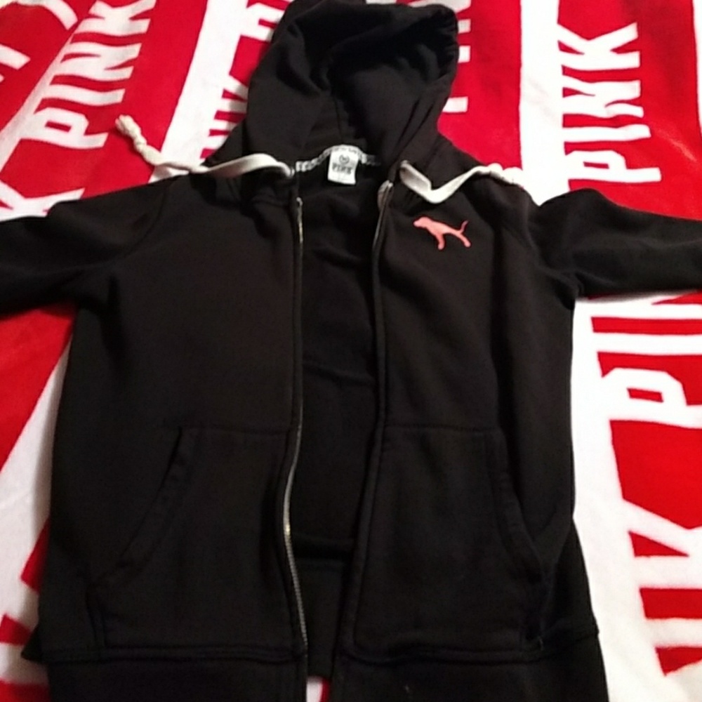 VS pink jacket